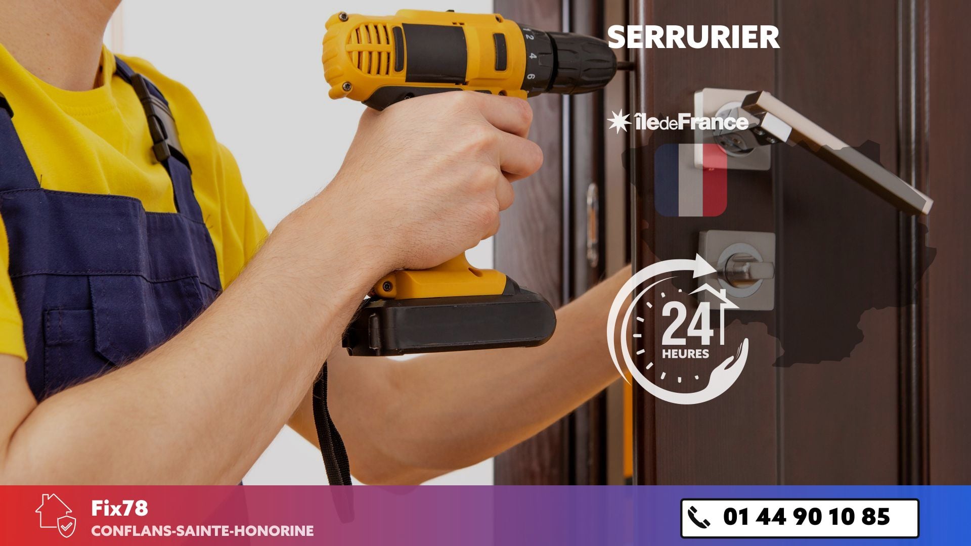 Serrurier pas cher Conflans-Sainte-Honorine - Fix78